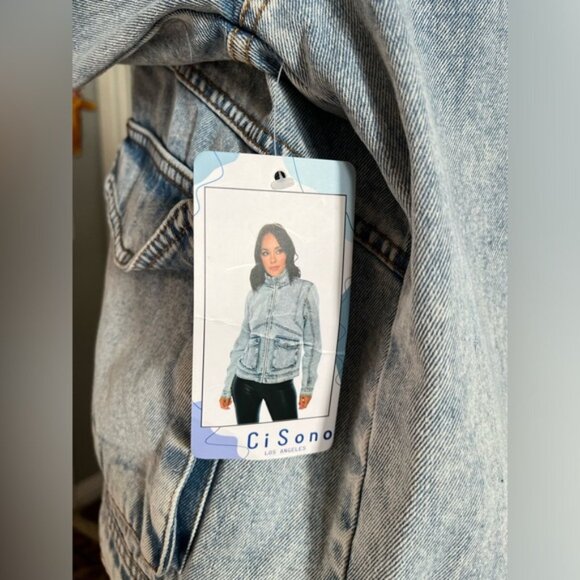Ci sono denim Vintage wash jacket - Picture 5 of 7